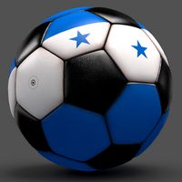 Soccerball pro clean black Honduras