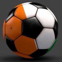 Soccerball pro clean black Cote DIvore