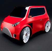 Compact electric concept car 8
