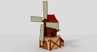 WindMill LowPoly