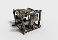 low poly dungeon crate