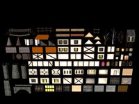 Medieval Building Parts and Materials Assets
