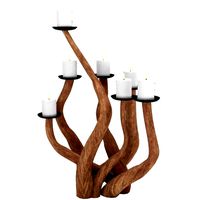 candle in tree branches