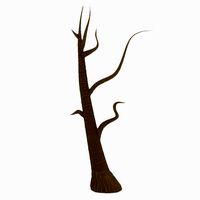 tree11 1 game stump - trunk