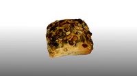 Seeded bun | roll scanned #2