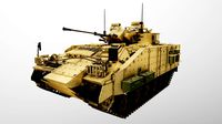 Warrior IFV Vray