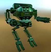 Robot 06 Pose PBR