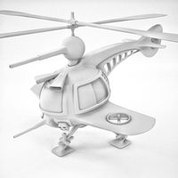 Drone Copter Concept 3D Print