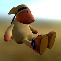 Toy Sheep Pose PBR