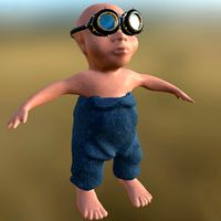 Child 02 Not Rigged PBR