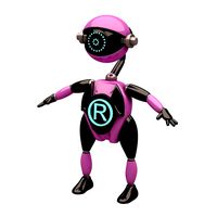 Robot 05 (RIGGED T-POSE)