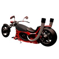 Chopper 02 Red/Carbon