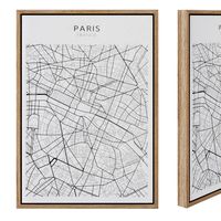 Uptown painting 50 x 70 cm Paris