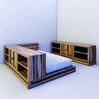 Childrens bed 3D Model