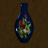 FR Vase, Blue