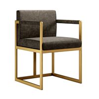 RH Wexler Leather Armchair