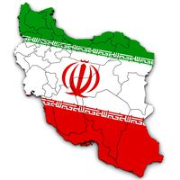 3d Political Map of Iran