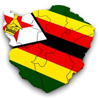 Political Map of Zimbabwe