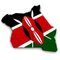 Political Map of Kenya
