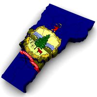 Vermont Political Map