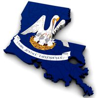 Louisiana Political Map