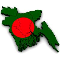 Political Map of Bangladesh