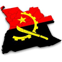 Political Map of Angola