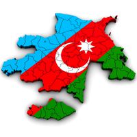 Political Map of Azerbaijan