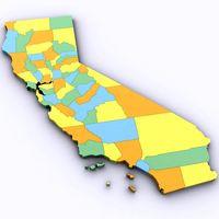 Map of California