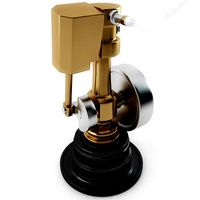 Minature Wobble Steam Engine