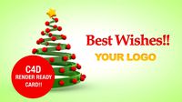 Christmas tree Card