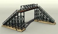 3D Models Pedestrian bridge 3D Model