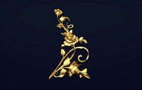 Classic decor ornament v-model 56