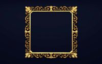 Frame mirror 3D model 10