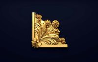 Classic decor ornament v15