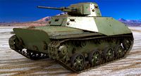 Tank T 40 Soviet Vray