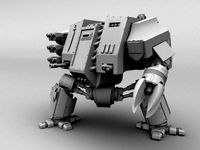 Warhammer 40K Dreadnaught 3D Model