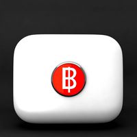 Thailand Baht currency Icon