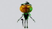 Halloween Pumpkin Character