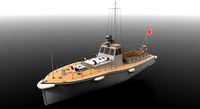 Japanese 11m 60Hp motor boat