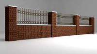 garden wall wrought iron fence