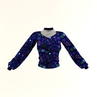 elegant long sleeved woman