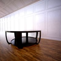 Round Display Table