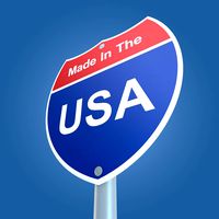 Made in USA Sign