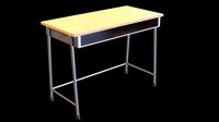 School-desk wooden