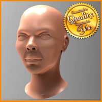 Human Female Head