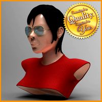 Human Female Head