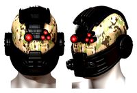 Helmet scifi military combat