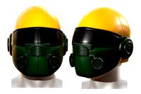Helmet scifi military combat 3d