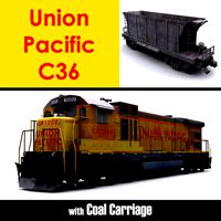 Union Pacific C36 Locomotive